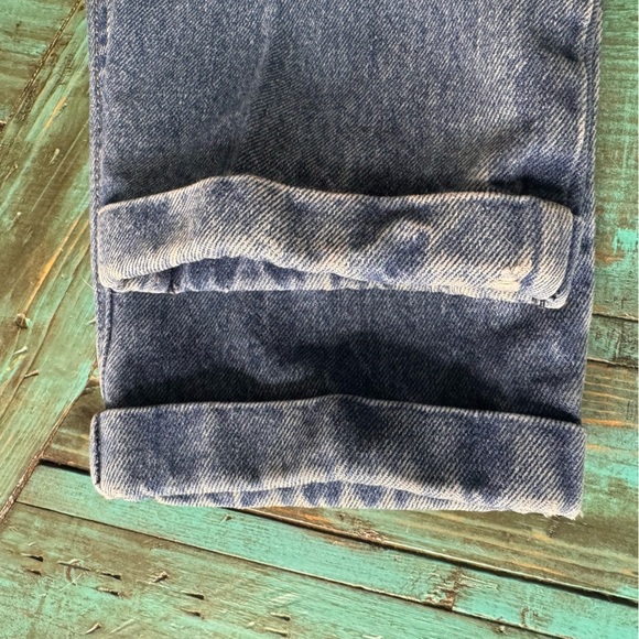 Vintage Calvin Klein Sport High Rise Pleated Mom Jeans Tapered Rolled Cuff - Picture 10 of 10